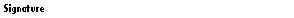 Text Box: Signature